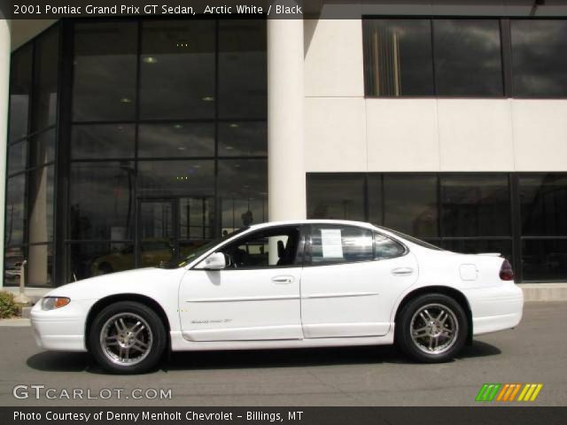 2001 Pontiac Grand Prix GT Sedan in Arctic White