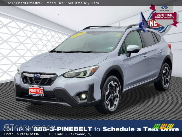 2023 Subaru Crosstrek Limited in Ice Silver Metallic