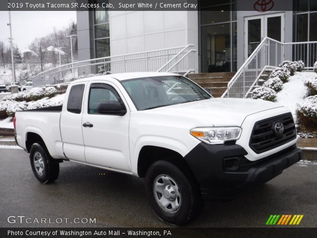 2019 Toyota Tacoma SR Access Cab in Super White