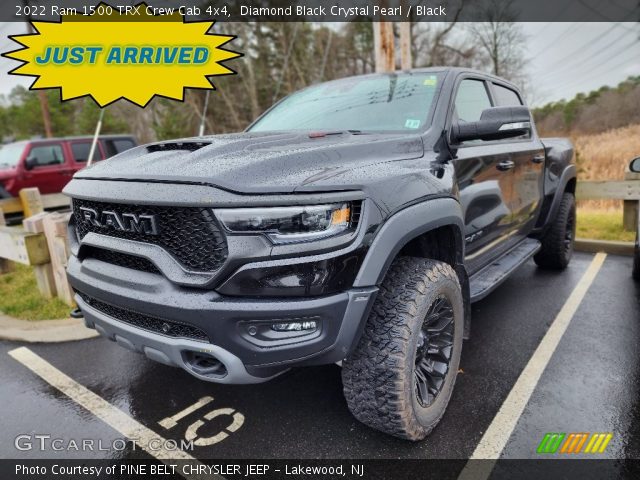 2022 Ram 1500 TRX Crew Cab 4x4 in Diamond Black Crystal Pearl