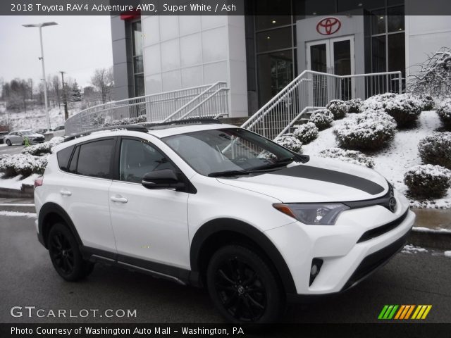 2018 Toyota RAV4 Adventure AWD in Super White