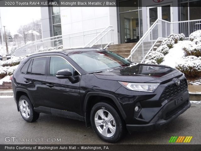 2020 Toyota RAV4 XLE AWD in Midnight Black Metallic