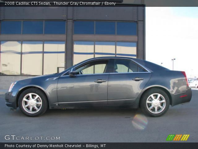 2008 Cadillac CTS Sedan in Thunder Gray Chromaflair