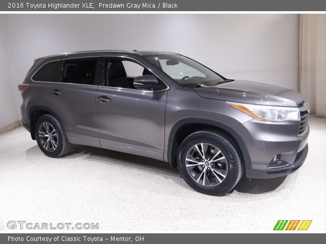 2016 Toyota Highlander XLE in Predawn Gray Mica