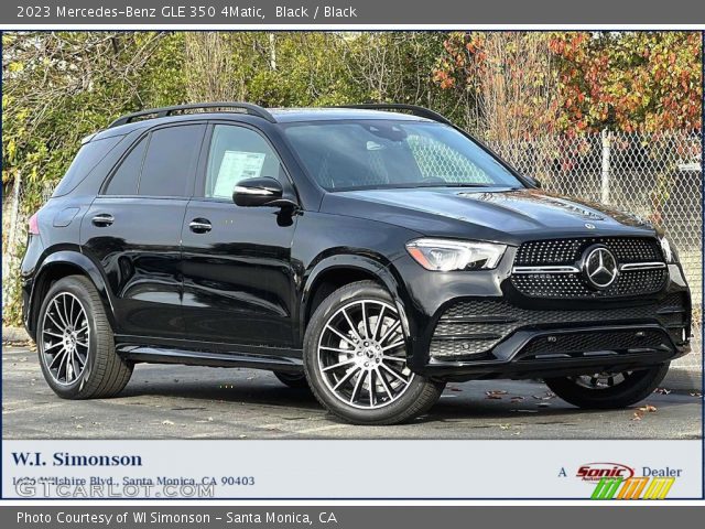 2023 Mercedes-Benz GLE 350 4Matic in Black