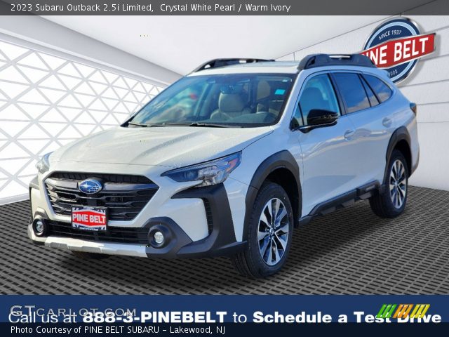 2023 Subaru Outback 2.5i Limited in Crystal White Pearl