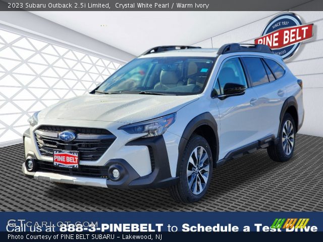 2023 Subaru Outback 2.5i Limited in Crystal White Pearl