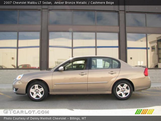 2007 Chevrolet Malibu LT Sedan in Amber Bronze Metallic