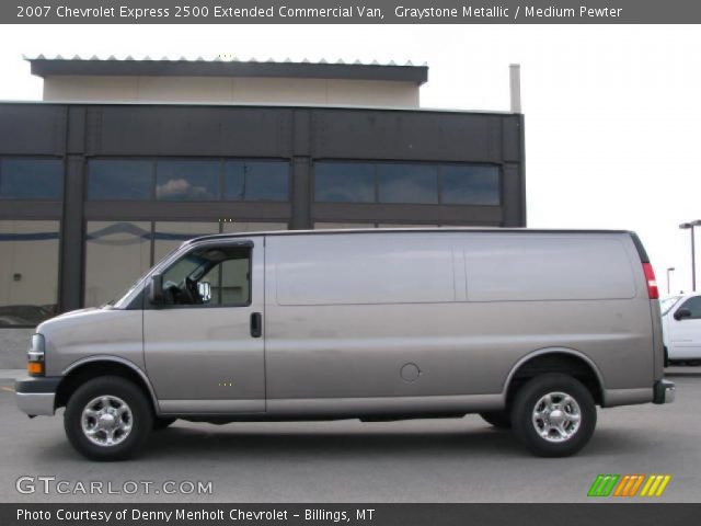 2007 Chevrolet Express 2500 Extended Commercial Van in Graystone Metallic