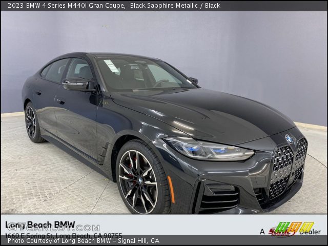 2023 BMW 4 Series M440i Gran Coupe in Black Sapphire Metallic