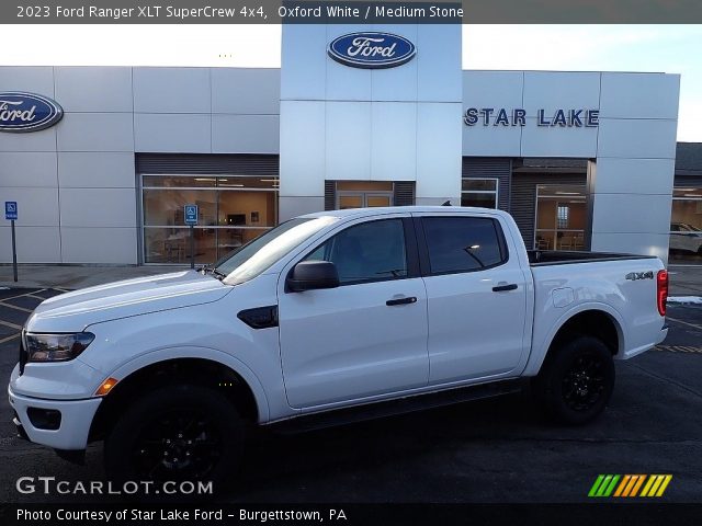 2023 Ford Ranger XLT SuperCrew 4x4 in Oxford White