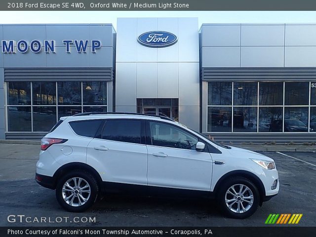 2018 Ford Escape SE 4WD in Oxford White