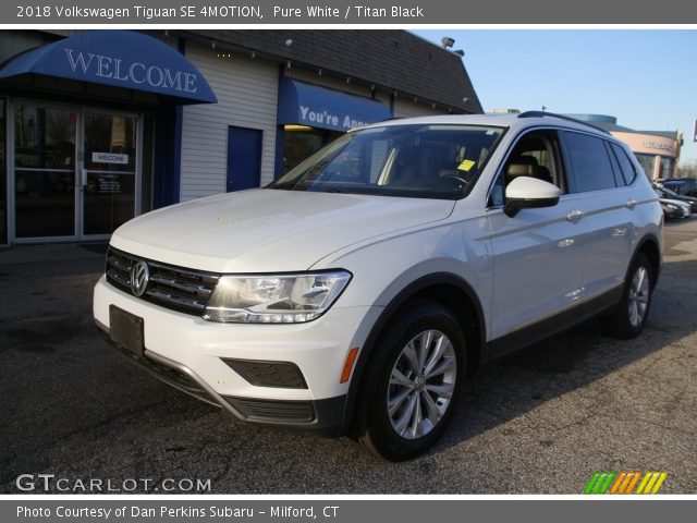 2018 Volkswagen Tiguan SE 4MOTION in Pure White