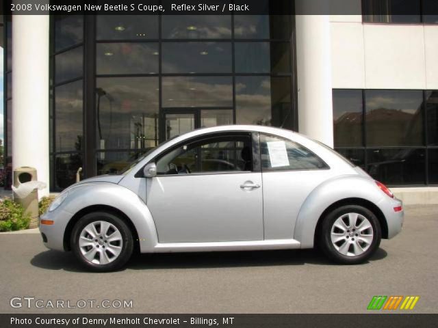 2008 Volkswagen New Beetle S Coupe in Reflex Silver