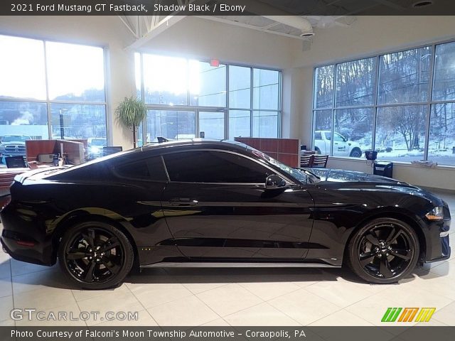 2021 Ford Mustang GT Fastback in Shadow Black