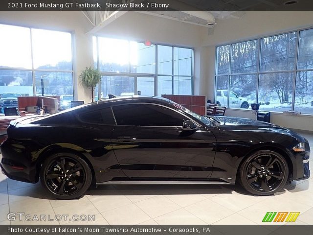 2021 Ford Mustang GT Fastback in Shadow Black