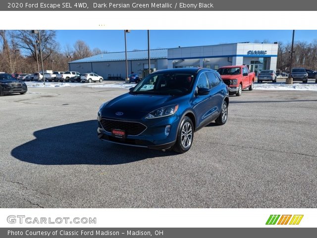 2020 Ford Escape SEL 4WD in Dark Persian Green Metallic