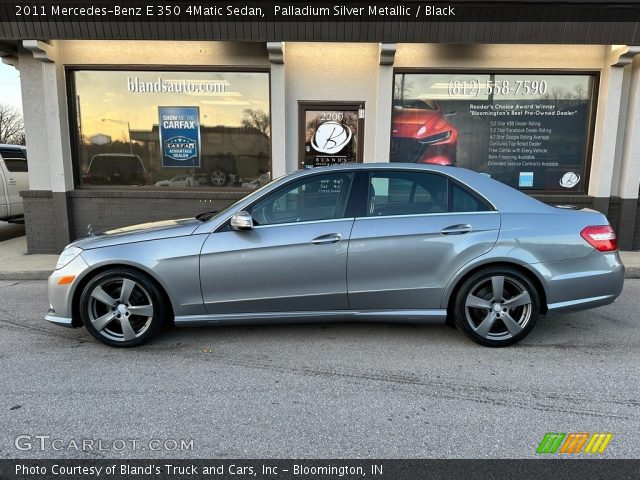 2011 Mercedes-Benz E 350 4Matic Sedan in Palladium Silver Metallic