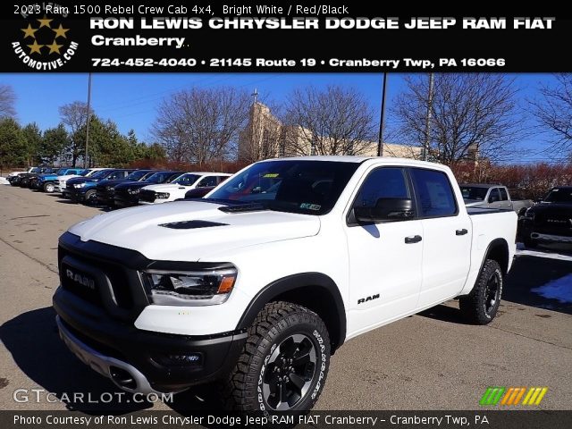 2023 Ram 1500 Rebel Crew Cab 4x4 in Bright White