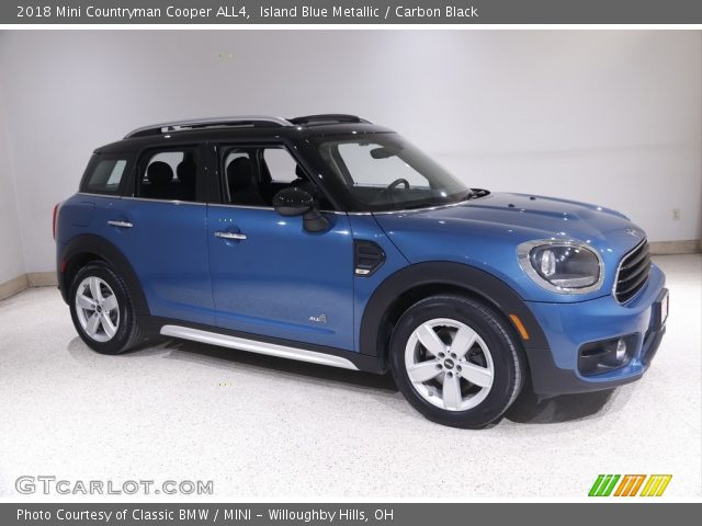 2018 Mini Countryman Cooper ALL4 in Island Blue Metallic