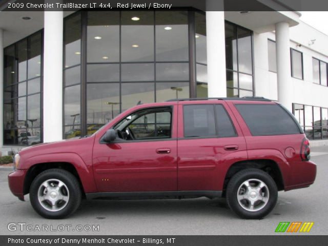 2009 Chevrolet TrailBlazer LT 4x4 in Red Jewel