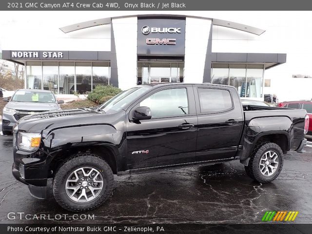 2021 GMC Canyon AT4 Crew Cab 4WD in Onyx Black