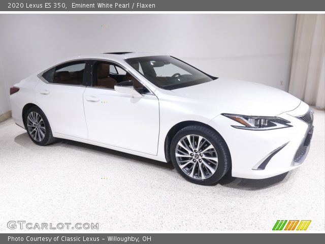2020 Lexus ES 350 in Eminent White Pearl