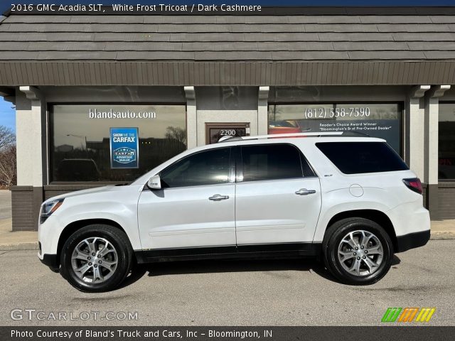 2016 GMC Acadia SLT in White Frost Tricoat