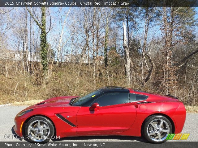 2015 Chevrolet Corvette Stingray Coupe in Crystal Red Tintcoat