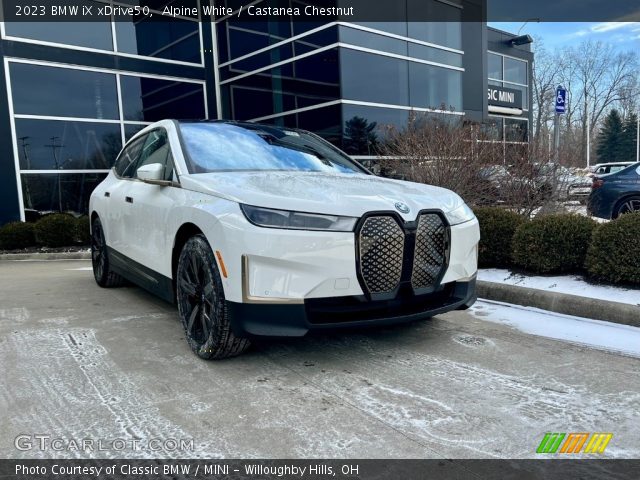 2023 BMW iX xDrive50 in Alpine White