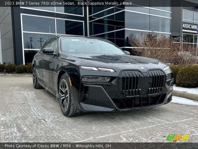 2023 BMW 7 Series 760i xDrive Sedan in Black Sapphire Metallic