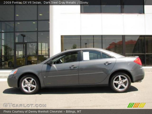 2009 Pontiac G6 V6 Sedan in Dark Steel Gray Metallic