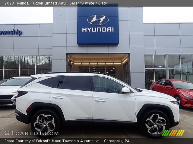 2023 Hyundai Tucson Limited AWD in Serenity White