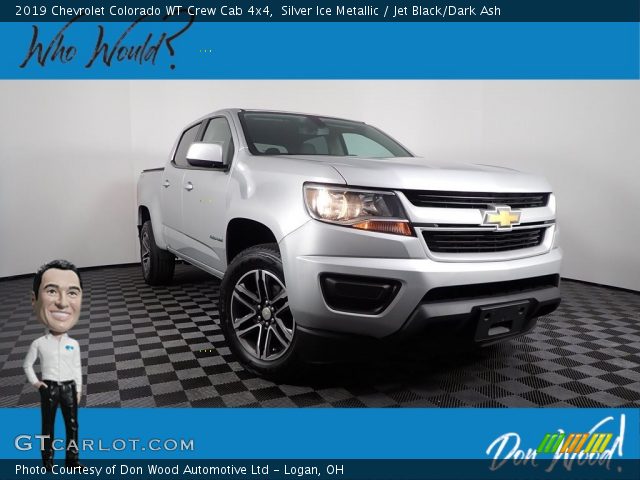 2019 Chevrolet Colorado WT Crew Cab 4x4 in Silver Ice Metallic