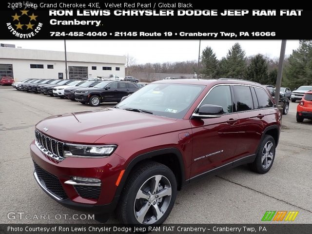 2023 Jeep Grand Cherokee 4XE in Velvet Red Pearl