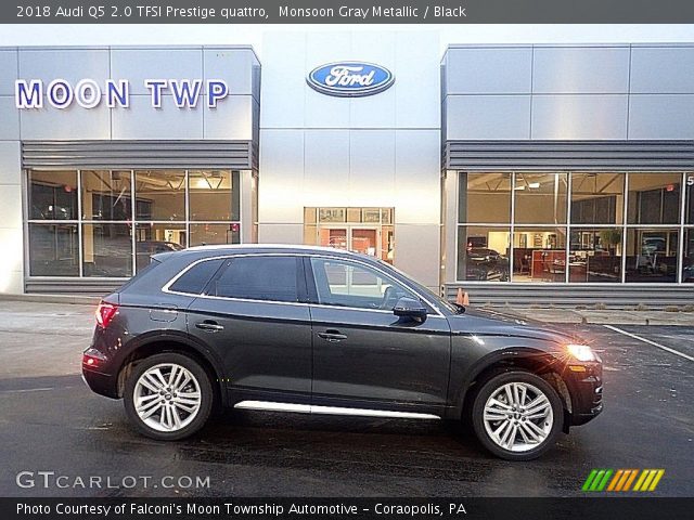 2018 Audi Q5 2.0 TFSI Prestige quattro in Monsoon Gray Metallic