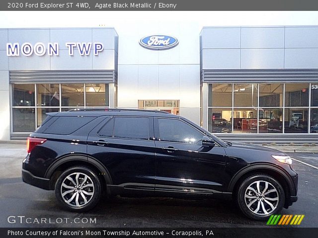 2020 Ford Explorer ST 4WD in Agate Black Metallic