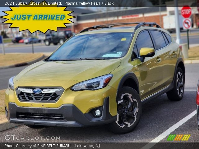 2021 Subaru Crosstrek Limited in Plasma Yellow Pearl