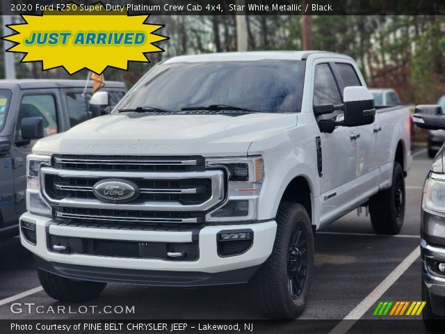 2020 Ford F250 Super Duty Platinum Crew Cab 4x4 in Star White Metallic