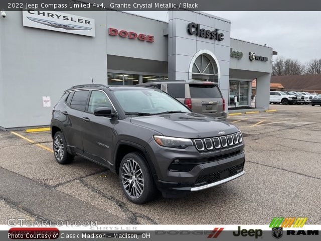 2022 Jeep Compass Limited 4x4 in Granite Crystal Metallic