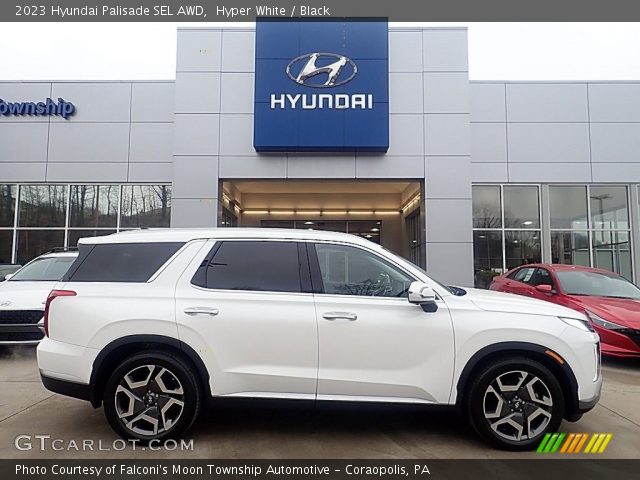 2023 Hyundai Palisade SEL AWD in Hyper White