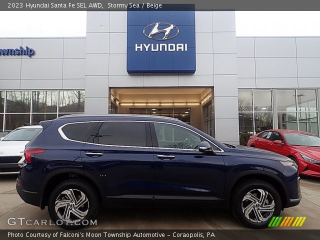 2023 Hyundai Santa Fe SEL AWD in Stormy Sea