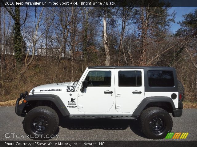 2016 Jeep Wrangler Unlimited Sport 4x4 in Bright White