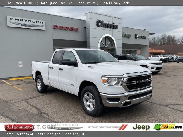 2023 Ram 1500 Big Horn Quad Cab 4x4 in Bright White