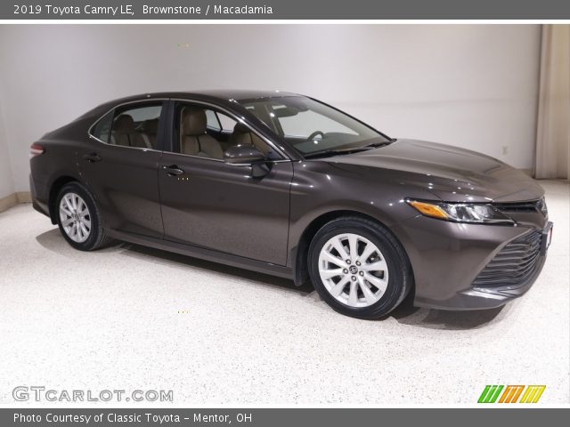 2019 Toyota Camry LE in Brownstone