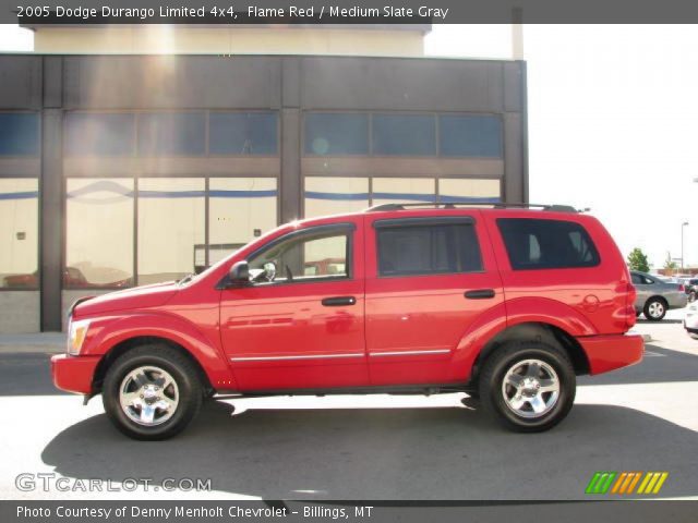 2005 Dodge Durango Limited 4x4 in Flame Red