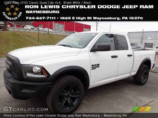 2022 Ram 1500 Classic Quad Cab 4x4 in Bright White