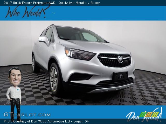 2017 Buick Encore Preferred AWD in Quicksilver Metallic