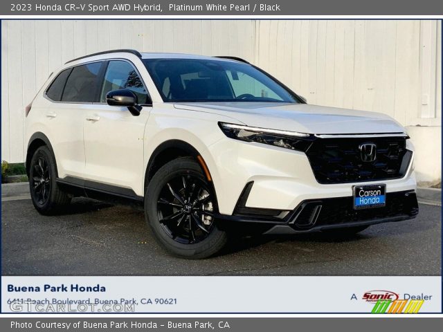 2023 Honda CR-V Sport AWD Hybrid in Platinum White Pearl