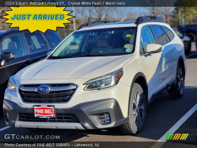 2020 Subaru Outback Limited XT in Crystal White Pearl